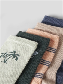 NAME IT 5-Pak Strømper Vagn Chateau Gray